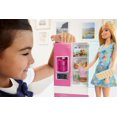 thumbnail image 2 of Barbie Doll, Blonde, and Furniture Set, Refrigerator with Working Water Dispenser, 2 of 6
