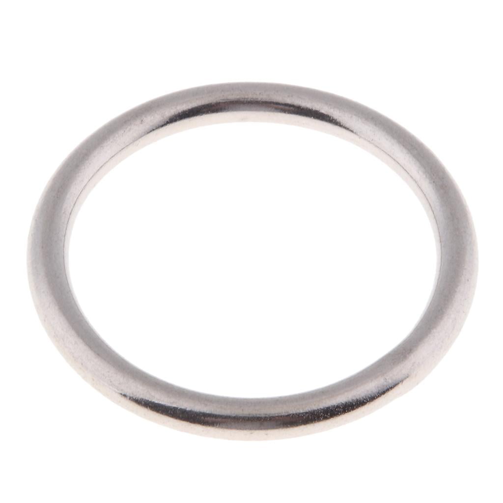 10 Anillos Redondos De Latón De 20, 25 Y 30 Mm - Juntas Tóricas Metálicas Para Manualidades O Reparaciones