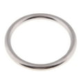 thumbnail image 1 of 1 Pieza de Hamacas con Junta Tórica de material acero Inoxidable, Accesorios de Encuadernación Y Aparejo - 5 mm 5 mm x 40 Yotijar Anillo redondo de acero inoxidable, 1 of 7
