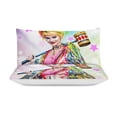 thumbnail image 3 of Harley Quinn Character 3 Pieces Bedding Sets Comfortable Soft Comforter Sets Decoration Bedroom Gifts With 1 Duvet Cover 2 Pillowcases, 3 of 7