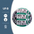 thumbnail image 3 of Romex SIMpull 14/2UF-WGX50 Fil de Construction, 600 V, Cuivre, 3 of 4