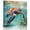Teal Green Red Orange, variant on Canvas Print Wall Art Oil Paintings Ocean Sea Turtle Teal Sea Water Picture Prints Artwork for Living Room Kitchen Bathroom Bedroom