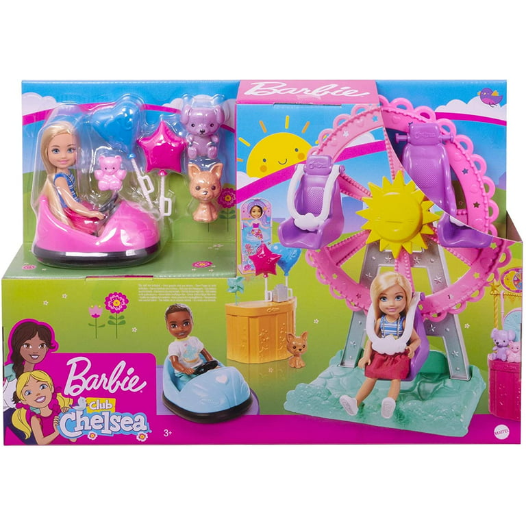 Barbie Club Chelsea Doll and Carnival Playset 