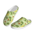 thumbnail image 2 of Lsque Cute Dinosaurs Cartoon Pattern Womens Comfort Cotton on Scuff With Memory Foam and Anti-skid Sole Slipper-42/43, 2 of 7