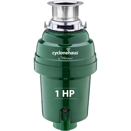 Whitehaus WH007 Cyclonehaus 1 HP Solid Brass Flange Disposer