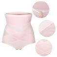 thumbnail image 6 of Unique Bargains 1 Pcs High Waist Women Slimming Body Shaping Tummy Control Shapewear Control Panties Underwear Pink L, 6 of 7