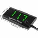 thumbnail image 2 of Speravity Voltímetro Digital de 12V para coche, barco, motocicleta, medidor de voltaje LED resistente al agua, medidor de , herramienta de Accesorios para motos, 2 of 6