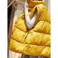 thumbnail image 2 of Bagilaanoe Women Juniors Quilted Puffer Vest Coat Winter Lightweight Sleeveless Warm Outerwear Stand Collar Padded Jacket with Pockets, 2 of 4