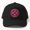 Black, variant on Hammonasset Beach State Park Baseball Hat, Heraldic Travel Logo Graphic Design, Classic Cap