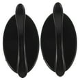 thumbnail image 4 of CHICHUMID 2Pcs Black Plastic Rectangular Self-Adhesive Handle for Cabinet and Drawer 3.7X1.9X1.2In, 4 of 8