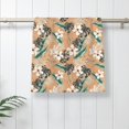 thumbnail image 5 of Pofeuu Tropical Leaves Flower Print Hand Towel 27.5" x 16" Soft Absorbent Towel for Bathroom SPA Gym Hotel, 5 of 6