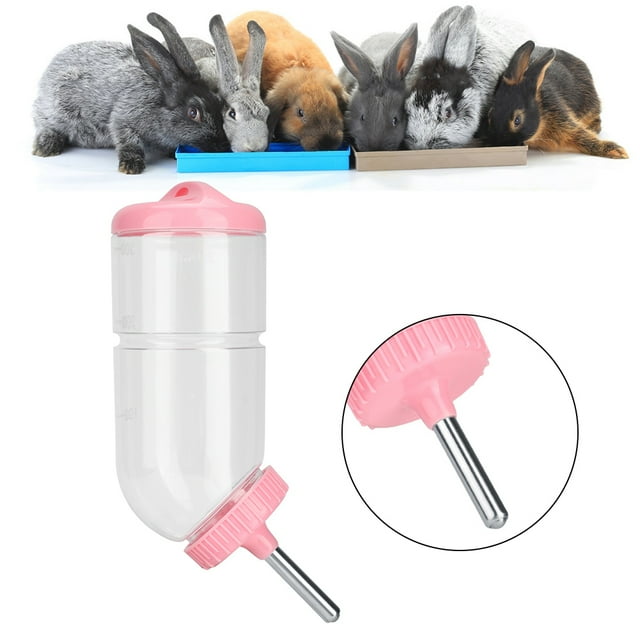 Water Bottle, Cage Water Bottles Water Drinker Kettle Dog Kennel Cage