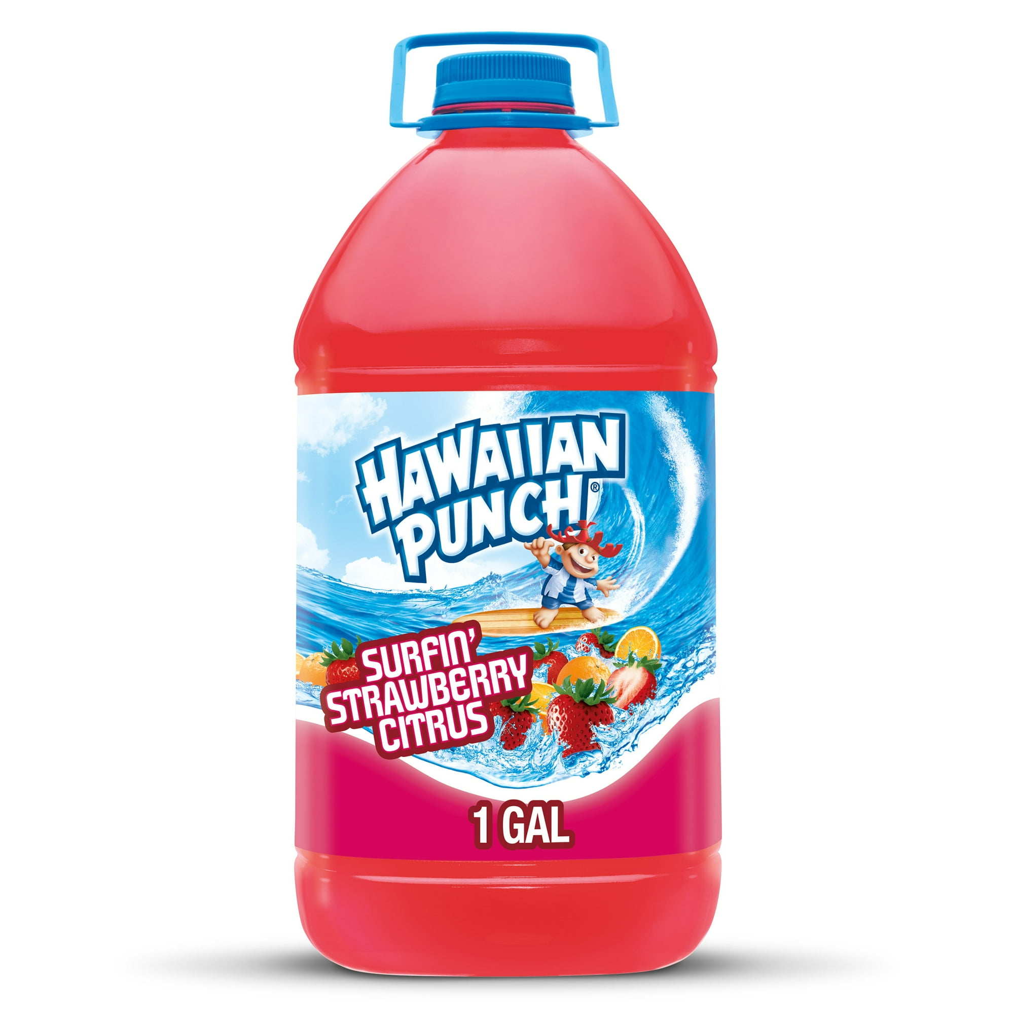 Hawaiian Punch Surfin' Strawberry Citrus Juice, 1 Gal, Bottle