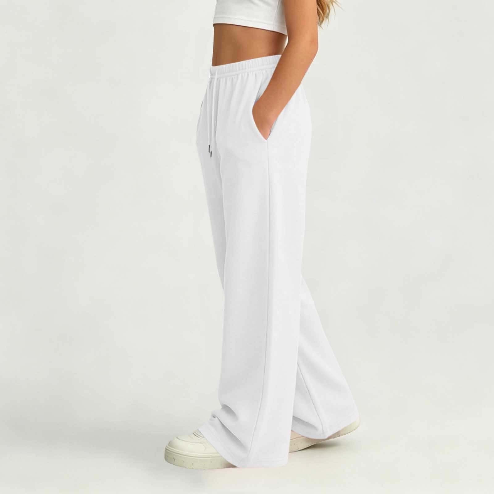 Dnhxils Sweatpants for Teen Girls Back to School Clothes Lightweight Summer Sweatpants with Pockets for Teens