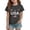 Dark Gray(USA Flag), variant on CCRFTGI American 4th of July Shirts for Children Girls Size 8 Short Sleeve Funny USA Flag Summer Freedom Tunic Blouses Patriotic Girls Clothes Tee Shirt Black 7-8 Years