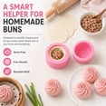 thumbnail image 6 of Bun Dumpling Maker Silicone Steamed Stuffed Bun Making Maker Handmade Baozi Makers Cooking Tools for Pastry Pie Steam Bun, 6 of 9