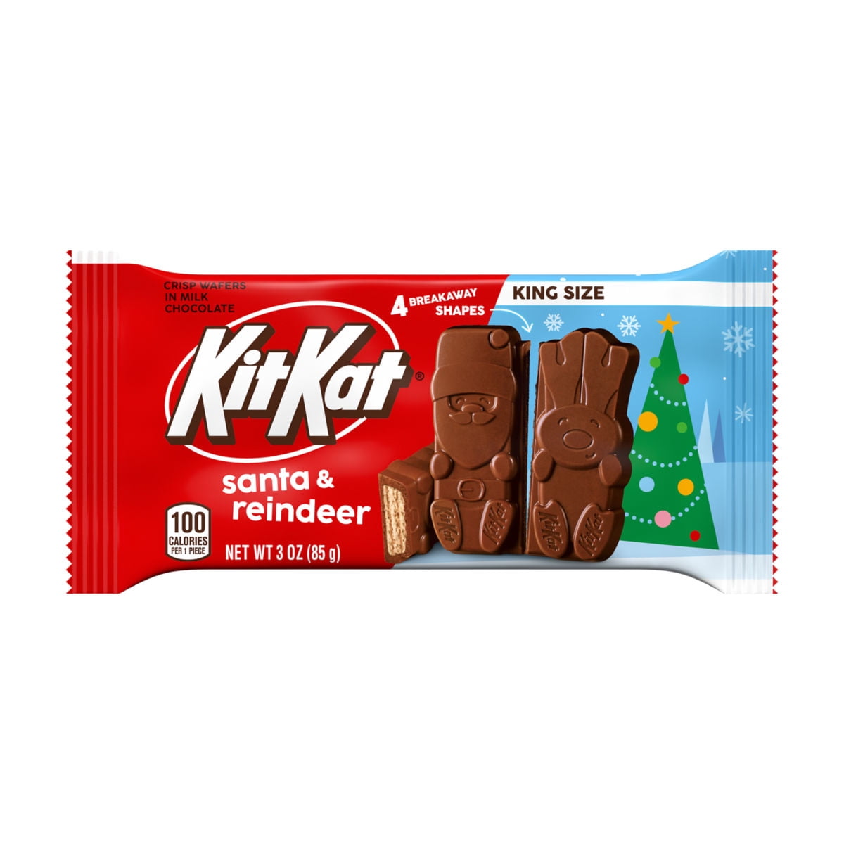 Kit Kat Santa's & Reindeer King Size Bar