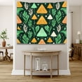 thumbnail image 5 of Washable Boho Decorative Country Tapestry for College Bedroom Dorm Living Room Decoration, Minimalistic Igendan Durable Tapestry Aesthetic Trational College Tapestry, 51x59 Inches, 5 of 5