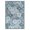 Blue, variant on Garvee 9'x12' Vintage Floral Area Rugs with Anti Slip Backing, Washable Rug Traditional Oriental Indoor Carpet for Living Room Bedroom Home Decor, Orange