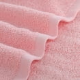 thumbnail image 6 of Unique Bargains 4-Pack 100% Cotton Plush Bath Towels 27"x 54" Pink, 6 of 8