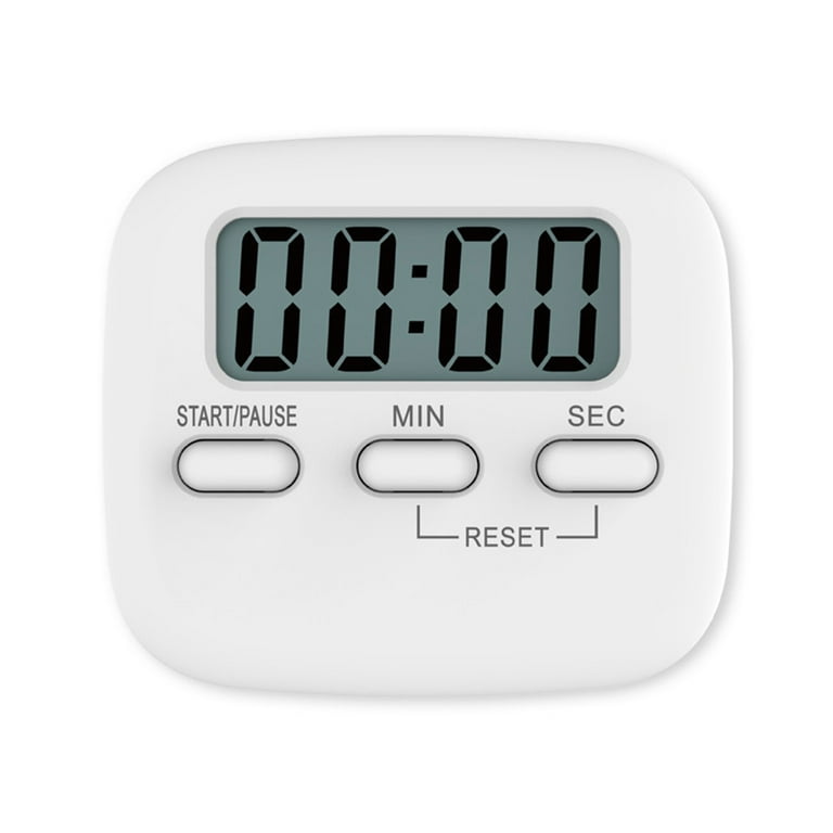 Short Term Alarm Clock 2 Piece Kitchen Alarm Clock Short Term Alarm Clock  Digital Timer Magnetic Hourglass Kitchen Clock Kitchen With Lcd Display  Loud