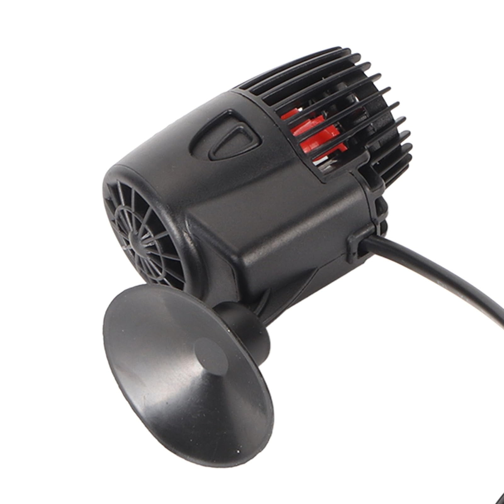 Aquarium Wavemaker Circulation Pump, Fish Tank Powerhead, Submersible Water Pump, US Plug 110V（black）