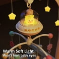 thumbnail image 3 of Baby Crib Mobile, Baby Mobile for Crib with Music and Lights Remote Control, Hanging Rotating Animals Rattles, Baby Crib Toys for Girls Toddler, 3 of 8