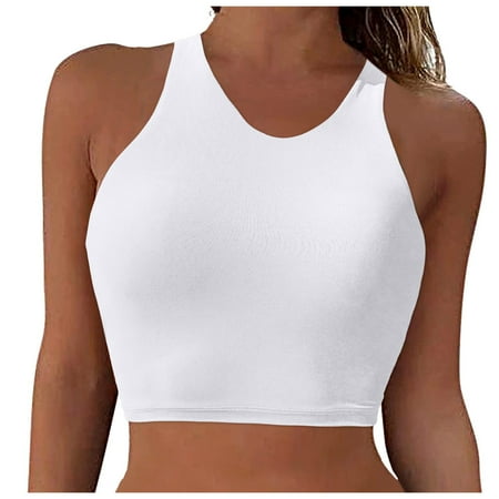 Siilsaa Swimsuit Top Women s Cut Out Tie Knot Halter Swimwear Bikini Top White S