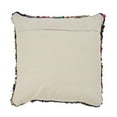 thumbnail image 3 of LR Home Nomad 26" x 26" Rainbow Textured Stripe Decorative Throw Pillow, 3 of 7