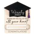 thumbnail image 1 of Fiudx Cartera de Madera para Graduación, Bandeja Personalizada para Dinero, Regalo Único para Él, Ideal para Graduaciones de Secundaria, Universidad o Enfermería, Práctica Bandeja Escalonada, Juego d, 1 of 2