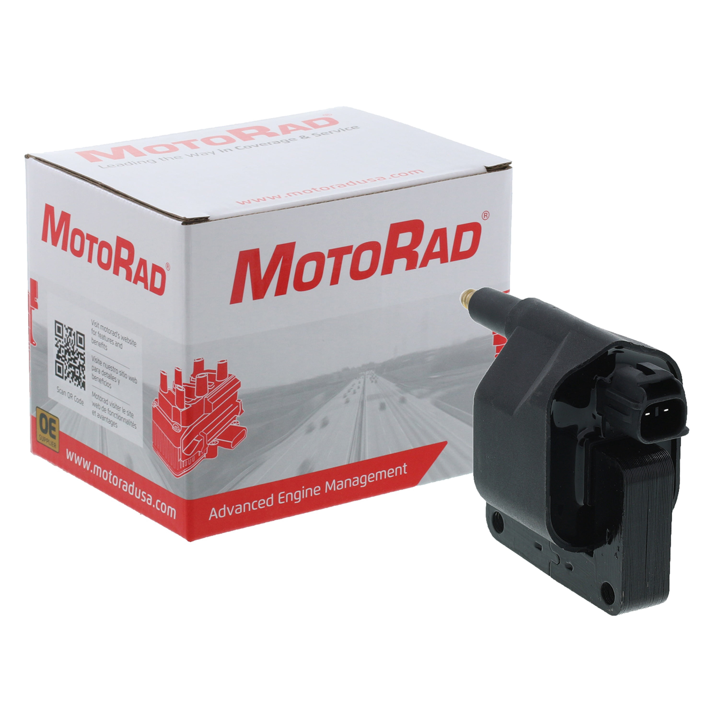MotoRad 2IC126 Ignition Coil Fits select: 1998-2003 DODGE RAM 1500, 1998-2000 JEEP CHEROKEE