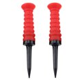 thumbnail image 1 of EeaseCA 2pcs Elastic Tee Elastic Limit Ball Tee Training Supplies for Lover (Red), 1 of 8