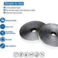 thumbnail image 3 of 25M 20/25/30/50mm Magic Sticker Tap Self Adhesive Hook Loop Fastener Nylon Sticker Disks velcros Tape Sewing Adhesive with Glue Black 25mm 5Meter, 3 of 6