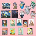 thumbnail image 3 of 33 Estilos " Van Gogh " Pintura Al Óleo Cielo Estrellado Pin De Solapa Mochila Insignia Colección Regalos Para Amigos Ropa Accesorios, 3 of 4