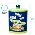 thumbnail image 3 of Tarro para galletas y aperitivos Silver Buffalo Star Wars Grogu, tamaño grande, 3 of 9
