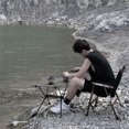 thumbnail image 1 of Shine Trip Table,Table Portable Outdoor Picnic Table Portable Aluminum Table Picnic And Use Aluminum Table Picnic Portable Camp Aluminum Huiop Picnic Indoor Use Portable Tables Outdoor, 1 of 6