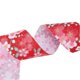 thumbnail image 1 of LiQunSweet 10 yardas/9 m/30 pies 1-1/2 pulgadas (4 cm) de ancho estilo kimono japonés tela de color rojo cinta de algodón floral para costura de tela decoración del hogar álbumes de recortes pinza par, 1 of 1