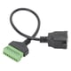 thumbnail image 4 of Conector De Bloque De Terminales De Tornillo, Conector Hembra RJ45 A Cable De 8 Pines Fácil De Usar Portátil Compacto Diseñado Para Cable UTP Para Cable UTP Cat5, Cat6 Y Cat7, 4 of 7