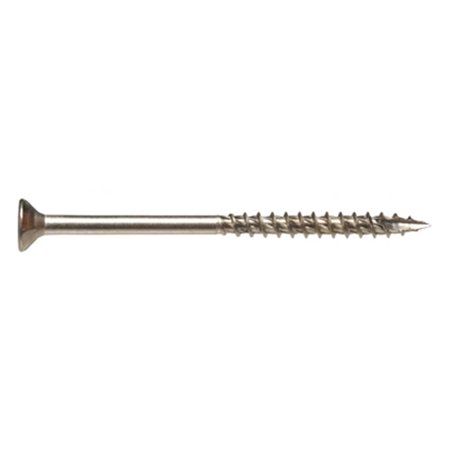 

Hillman Fasteners 48628 3 in. x 10 Stainless Steel Star Outdoor Wood Screw- 5 lbs.