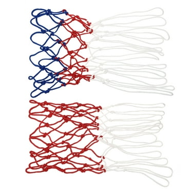 2 Pcs Basketball Net Accessories Universal Mesh Polyester Outdoor Competition