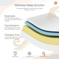 thumbnail image 6 of 24/7 Rejuv 6 inch Twin XL Memory Foam Mattress, Medium Firm Pressure Relief Foam Mattress in a Box, White, 6 of 9