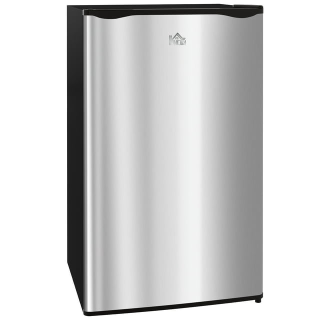 HOMCOM Mini-réfrigérateur avec Congélateur, Thermostat et Porte Réversible pour Chambre à Coucher