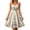 White#3, variant on Levmjia Women's Oktoberfest Dress Sleeveless Square Neck Midi Dress German Beer Festival Print Corset Waist A Line Flared Skirt Casual Summer Dress