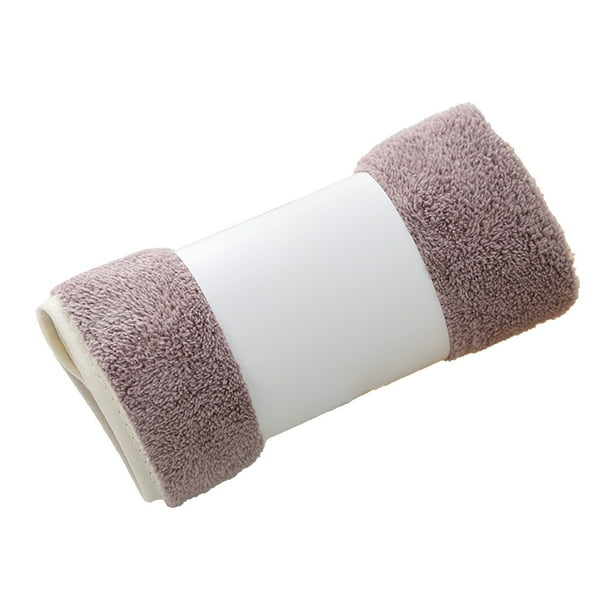 Yhmxh Decoración del baño Toallas ecológicas de lana sintética de alta densidad, multicolor, muy absorbentes y de secado rápido, ideales para el baño, la cara, el gimnasio o el spa.