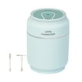 thumbnail image 2 of Humidifiers for Home Quiet Humidifiers for Large Room, Mini Humidifier 3-in-1 Portable USB Humidifier With USB Fan, LED Light, Auto Shut Off Protection for Home, Office, Car, Yoga on Clearance, 2 of 9