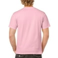 thumbnail image 2 of Tee Hunt T-Rex Can't Dunk Funny T-Shirt Basketball Tyrannosaurus Fail Mens, Light Pink, 5X-Large, 2 of 5