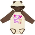 thumbnail image 3 of Inktastic Second Birthday with Cute Puppy and Butterflies Boys or Girls Long Sleeve Baby Bodysuit, 3 of 5