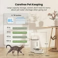 thumbnail image 4 of Automatic 7L Dog and Cat Water Dispenser with Stainless Steel Bowl Gravity Waterer,100% BPA-Free,Large Capacity and Drinking Area Noise-Free for Pets, 4 of 16