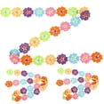 thumbnail image 4 of HLONK 3pcs Embroidered Flowers Fabric Ribbon DIY Lace Trim for Sewing Crafts Floral Edge Ribbon Trims, 4 of 9