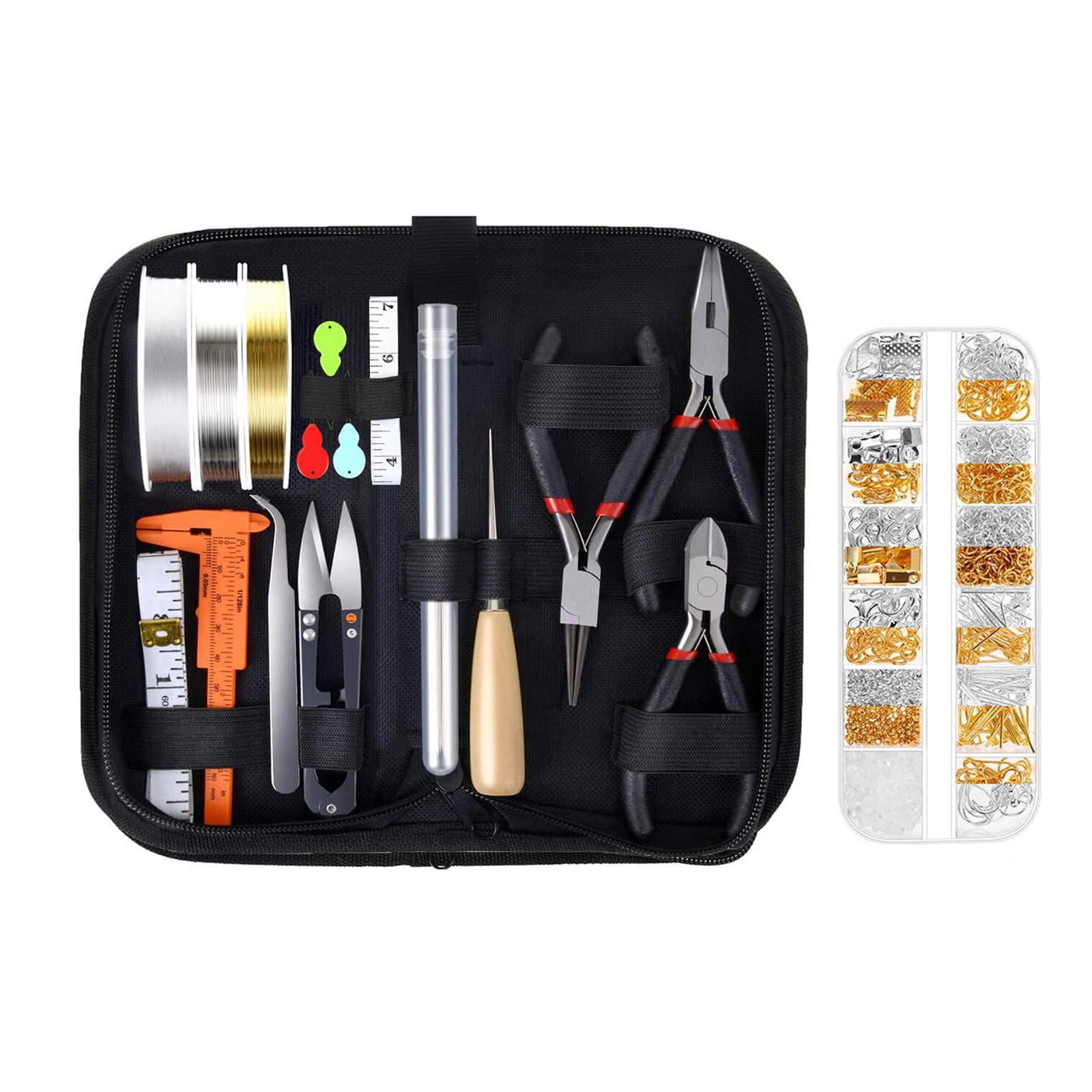 Milageto DIY Wire Jewelry Making Kit, Earring Beading Supplies Necklace, Wrapping Jewelry